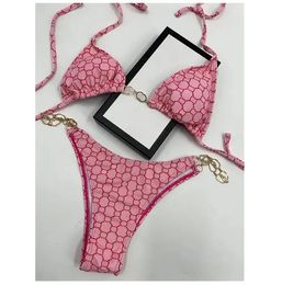 Bikinis Mujeres Diseñador Traje de baño Sexy Bandeau Bikini Traje de baño Trajes de baño para mujer Conjunto brasileño Maillot De Bain Femme Traje de baño caliente