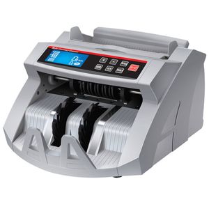 Bill Counter 110V / 220V Money Counter Suitable for EURO US DOLLAR etc. Multi-Currency Compatible Cash Counting Machine LLFA