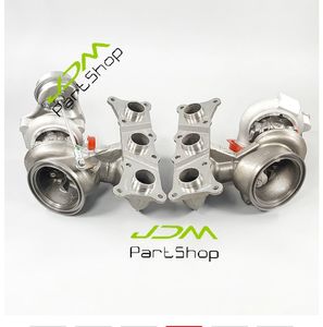 Turbocompresores dobles Billet 6 + 6 17T TD04L 07031 + 07051 para E90 E92 E93 135i 335i N54 700HP Turbo