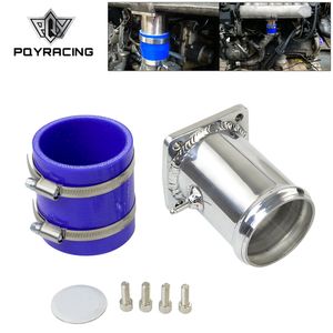 PQY-Billet d'aluminium Mercedes OM606 EGR supprimer la vanne EGR, retrait de la plaque d'obturation, Kit de suppression ultime EGR PQY-EGR13