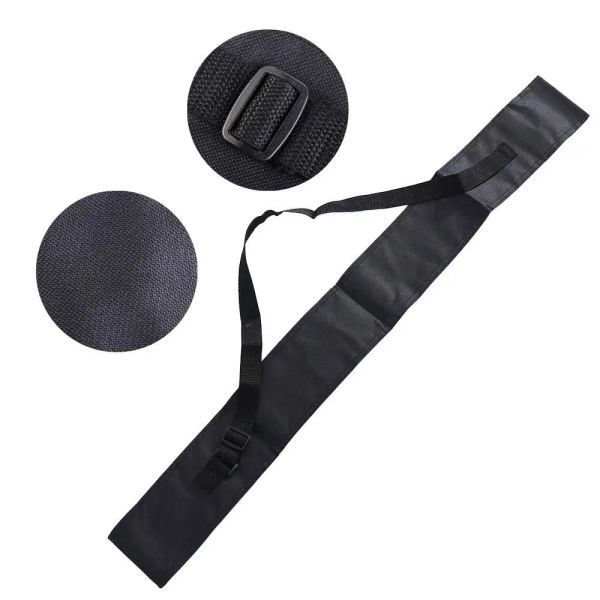 Billard 1/2 3/4 Boîtier de tige de sport Sac de repère de piscine durable stockage pliable bandoulière portable Billard Stick Pouching Casque