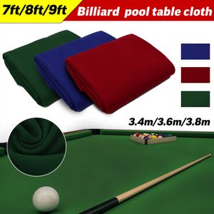 Billiard Accessories 6 pièces bandes tapis billard billard nappe Club intérieur professionnel barre Durable el 7 8 9ft feutre accessoires couverture jeu de sport 230901