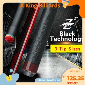 Accessoires de billard Arrivée PREOAIDR KING Bâton de queue de billard en fibre de carbone Rainbow Tip Maple Technology Shaft Uni loc Joint 230616