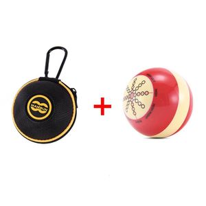 Accesorios de billar con bolsa Bola de taco de entrenamiento de billar Bola de práctica profesional de 2-1/4 