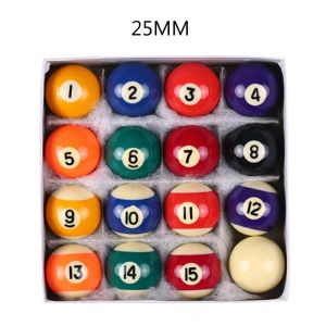 Billard Balls 1 Set Mini Pool Ball Polyester Resin 25mm32mm38mm Child