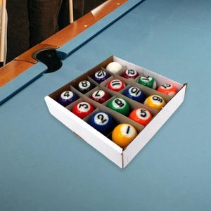 Boules de billard 16 pièces ensemble professionnel longue durée de vie taille appropriée compétences au niveau suivant 231208