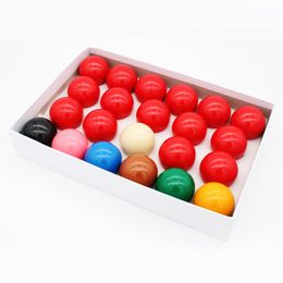 Bolas de billar Juegos de billar Snooker Reglamento estándar 2 1 16 Juego completo 22 piezas 5 25cm230Y