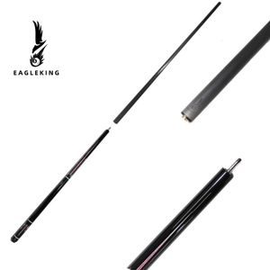 Biljart cue koolstofvezelas 1/2 split cue tech houten pool 12,9 mm tip maat zwarte technologie koolstofvezel pool cue 240328