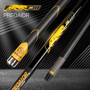 Tacos de billar 2023 Cue Brand BK3 Pool Stick 108mm118mm1m Tamaño de punta Black Tech Shaft UniLoc Joint con estuche 230726