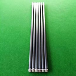 Biljartkeus Koolstofvezel Voorste deel voor Biljart Poolkeu Shaft Uniloc Aangepaste Break/Play Cue Snooker 1/2 Split Cue Zwart Poolkeu Shaft 230901