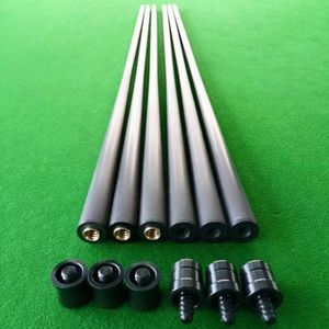 Billiard Cues Cue Shafts in Stock Shaft Carbon Fiber Black Technology 10mm 129mm 124mm Tip for Pool Ready to Ship 230925
