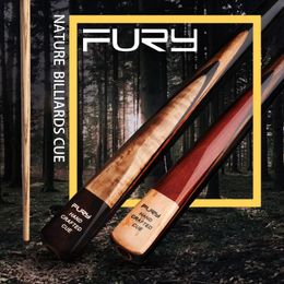 Biljartkeus Fury Snooker Keu Met Case 9 8mm Tip Canada Ash Shaft Messing Joint Kit 231123