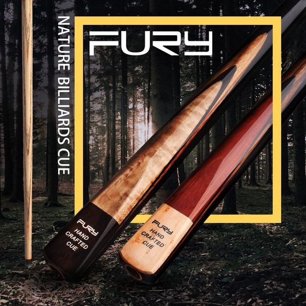 Tacos de billar Fury Snooker Cue Stick con estuche Punta de 98 mm Eje de ceniza Kit de juntas de latón Profesional Billar Taco De Sinuca 231208