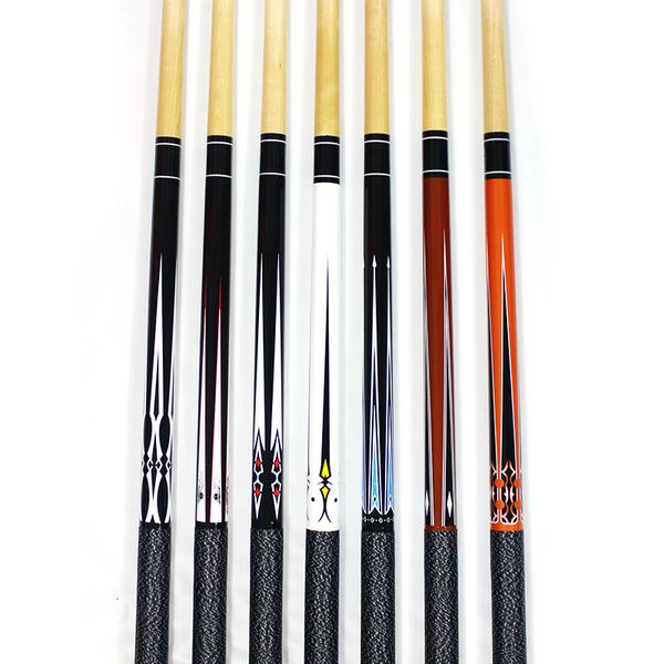 Tacos de billar Dos piezas de madera de arce Nine Ball Pool Sport Decal Cue Sticks 1 m 221114