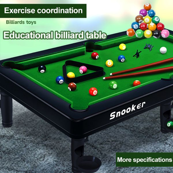 Mesas de billar Juegos de mesa Mini bola Billar Snooker Juguetes para niños Fiesta en casa Montessori Deportes Juego de mesa Interacción entre padres e hijos Regalo para niños 230801