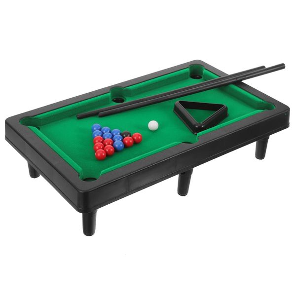 Tables de billard Mini billard Double petite Table de billard jeux Pp Multi enfants parent-enfant bureau pour adultes 231208