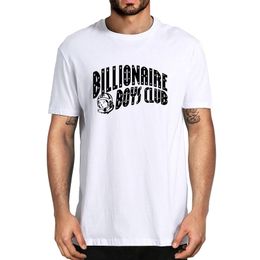 Billionaire Mens T-shirt White Mens Novelty Tshirt Femmes Femmes Casual Harajuku Streetwear Designer Tee