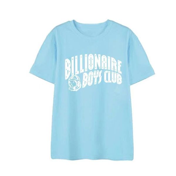 Billonarios Club Pure Cotton Cotton Men S Mujeres Diseñador Tamisas Cortas de verano Casco con letras de marca Diseñadores de alta calidad Camiseta SatoNumnwear Men