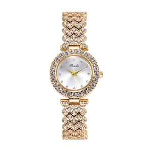 Binda gloednieuwe mode dames diamant horloges luxe gouden horloge vrouwen kleden polshorloges kwarts waterdichte goed verkopende schip281Y