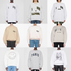 Bing Designer Cabinage Pull Femme Coton Coton Soft Fleece Sweat à swets Pullover Ab Pullover Sweats Sweats Sweats Tops