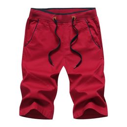Bingchenxu Solid Men's Shorts Zomer Shorts Heren Capris Zomer Koreaanse Casual Broek Trend Losse Rijbroeken 210713