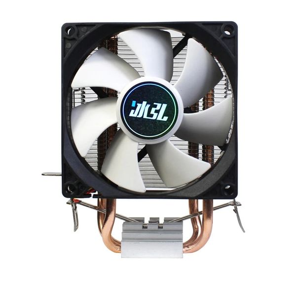 Binghong 209 refroidisseur de processeur 2 caloducs 3 broches 12 V ventilateur de refroidissement silencieux Intel 775 115x radiateur de plate-forme AMD