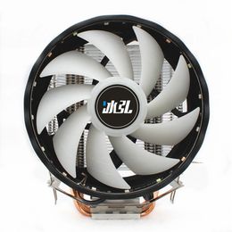 Binghong 412 CPU Cooler 4 Heatpipes 3Pin 90mm Ventilateurs de refroidissement silencieux 3V Intel 775 115x Radiateur de plate-forme AMD - Coloré