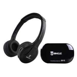 Bingle B616 casque stéréo sans fil multifonction sur casque d'oreille Radio FM transmetteur d'écouteur filaire pour téléphones MP3 PC TV