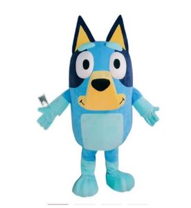 Costume de mascotte de chien de Bingo, tenue de personnage de dessin animé pour adulte, Costume attrayant, Plan d'anniversaire, meilleure qualité