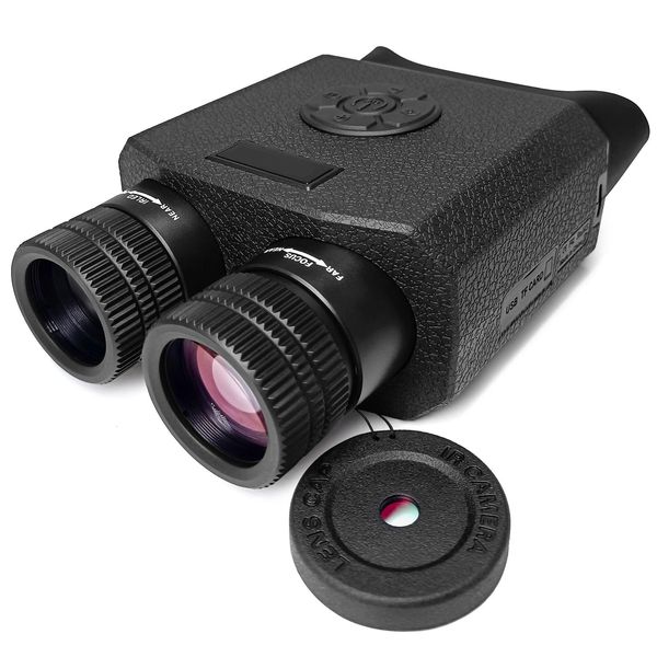Dispositivo de visión nocturna binocular Binoculares de gran aumento Pografía nocturna al aire libre Video Dispositivo de visión nocturna digital por infrarrojos 240116