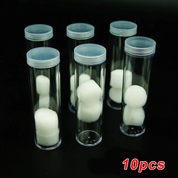 Bacs 10pcs Coin Tube Protection du support de tube