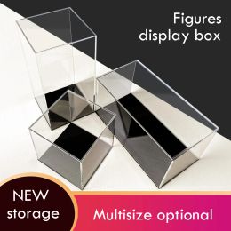 Colons 40x40x35cm Boîtes d'affichage en acrylique PMMA Figure Figure Armoire d'affichage transparent Plexiglass Dustroproping Model Box Rangement DIY Assemblé