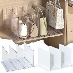 Bins handtas organiseren divider multipurpose gerechten boeken tassen opslag display rek plastic garderobe divider plank