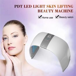 Bio LED Red Light Therapy Collageen Skin Trachering Photon Facial Face Body Blue Infrared Lamp Anti-Aging Beauty LED PDT Machine