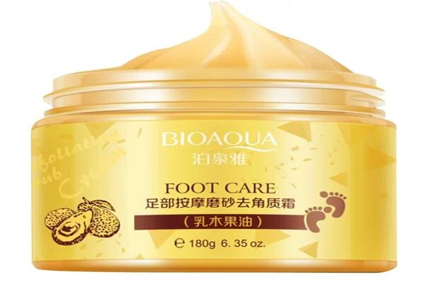 Bioaqua 24k Gold Shea Buttermasse Crème Péléling Masque Baby Foot Peau Crème de soins lisses Crème Exfoliant Foot Mask6536241