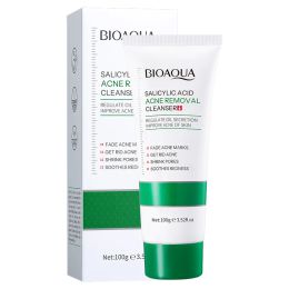 Bioaqua Facial Cleanser-Control-Control Rétrochage Pores Clean Clean Hydrating Face de longue durée Hydratage