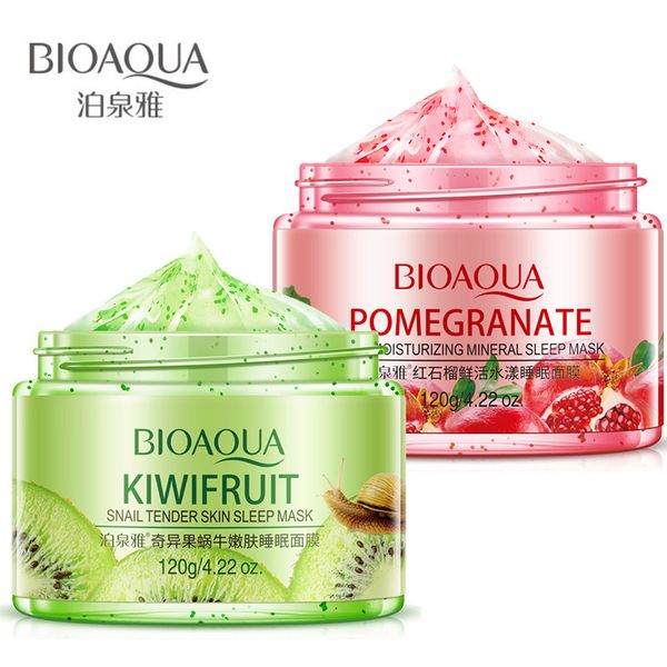 Bioaqua Natural Plant Essence Masque de sommeil Crème Crème FAXE REMJUNATING HYDRATING SALI