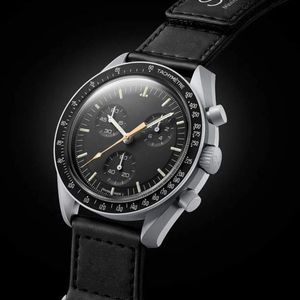 Bioceramic Planet Moon Heren Watches Full Function Quarz Chronograaf Designer Watch Mission to Mercury 42mm Luxury Watch Limited Edition polshorloges