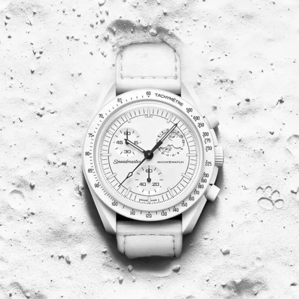 Planeta biocerámico Mens White Watch White Función completa Misión de reloj cronógrafo a Mercury 42 mm Relojes de cuarzo Relogio Relogio Mascu