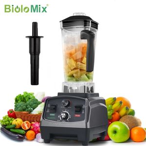 BioloMix 3HP 2200W robuste de qualité commerciale minuterie mélangeur presse-agrumes fruits robot culinaire glace Smoothies sans BPA 2L pot 240109