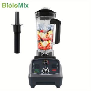 Biolomix sans BPA 2200 W de qualité commerciale minuterie mélangeur mélangeur robuste automatique fruits robot culinaire broyeur à glace Smoothies