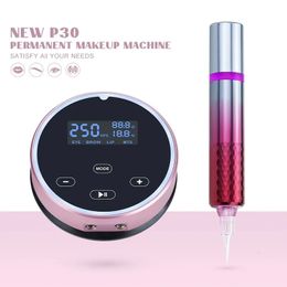 Biomaser/BMX P30 Dermografo Microblading approvisionnement corps Art Machine de maquillage Permanent cheveux longs course PMU Machine de tatouage 240112