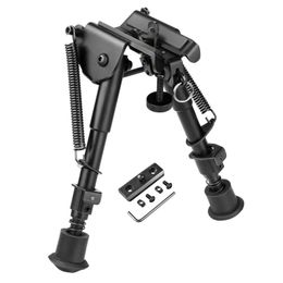 Bipodfactory Jacht Bi-pod 6 tot 9 Inch Verstelbare Super Duty Tactische Bipod met M-lok Mount-adapter