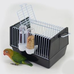 Vogelkooien Outdoor Portable Bird Cage Houses Papegaaien Nest Pet Bracket Rest Spel Baars Lever Birdcage Accessoires 230516