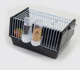 Cages d'oiseau Toys Outdoor Cage Feeder Tray Acrylic Travel Canary House Birds Petit perroquets Nidos Para Pajaros Supplies DL6NL577729