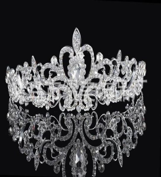 Birms Birms Nouveaux bandeaux Bandes de coiffure Headpices Bijoux Bijoux Bijoux de mariage Bridal Crystals Silver Perles HT063376850