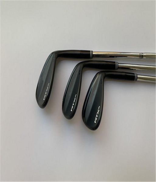 BirdieMake Golf Clubs RTX4 Corloge RTX4 Golf Cales noires 4850525456586062 degrés RS Flex Arbre avec couverture de tête7310263