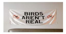 Birds Aren039t Real Flag 3x5 ft de grande couleur vive et fondu UV résistant avec 2 œillets UV résistant à l'impression numérique vibrante7082886
