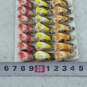 Oiseaux décoration Mini Pigeon artisanat coloré mousse oiseaux décor artificiel fait à la main artisanat pour la décoration de la maison et du jardin