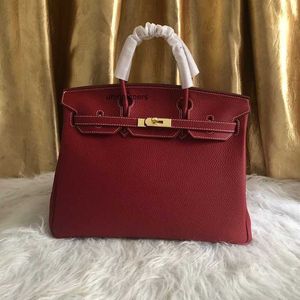 Birkinbag Handbags Designer Designers 2023 Nouvelle calque à la mode Cowhide Litchi Match Sac Womens Handbag Single Single Messenger Grand Ayw NBCN